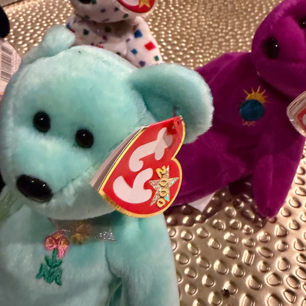Ty Beanie Babies with tags ( Ariel, The End, y2k, and millennium beanie baby) - Picture 6 of 10